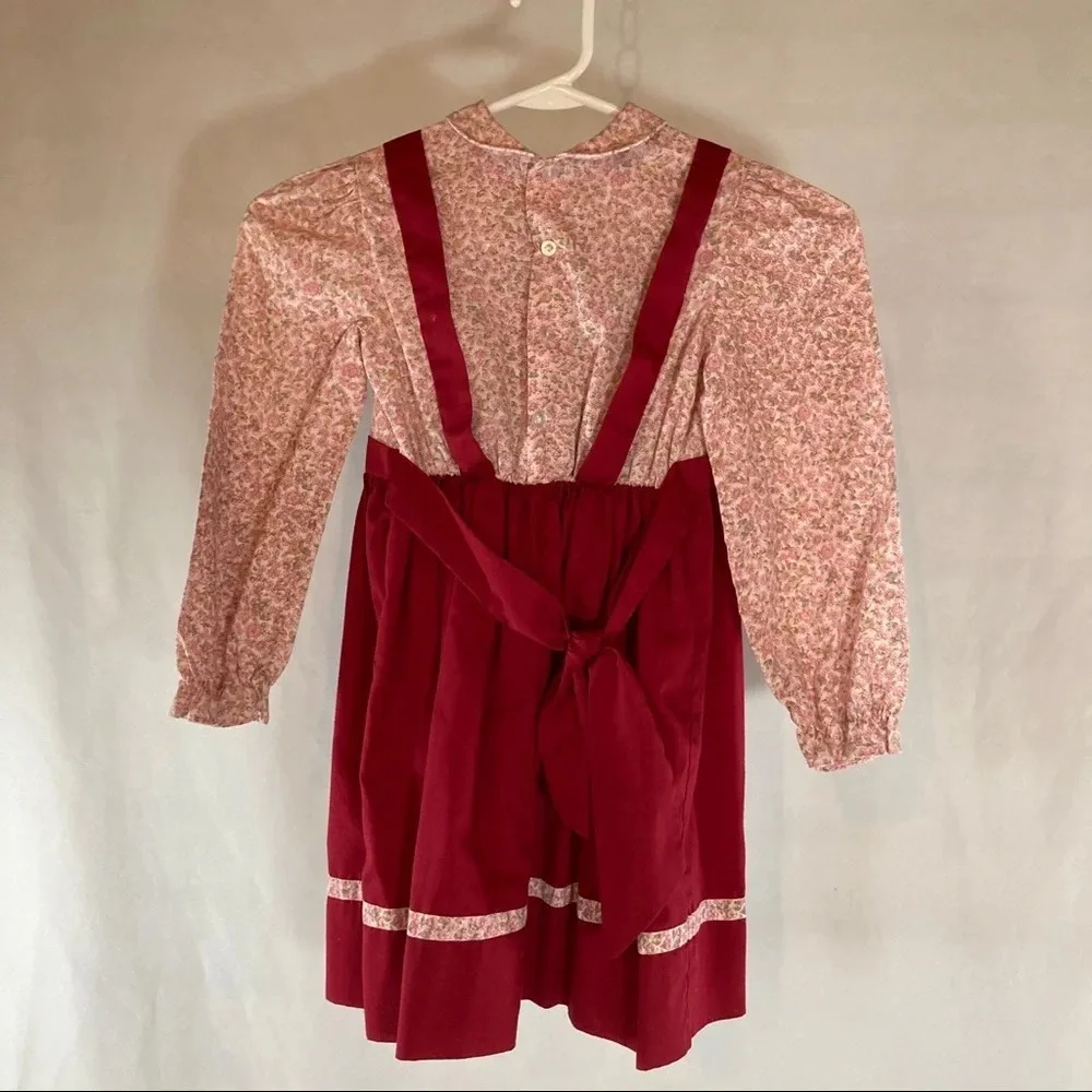 Vintage Polly Flinders Hand-smocked Dress. 6x